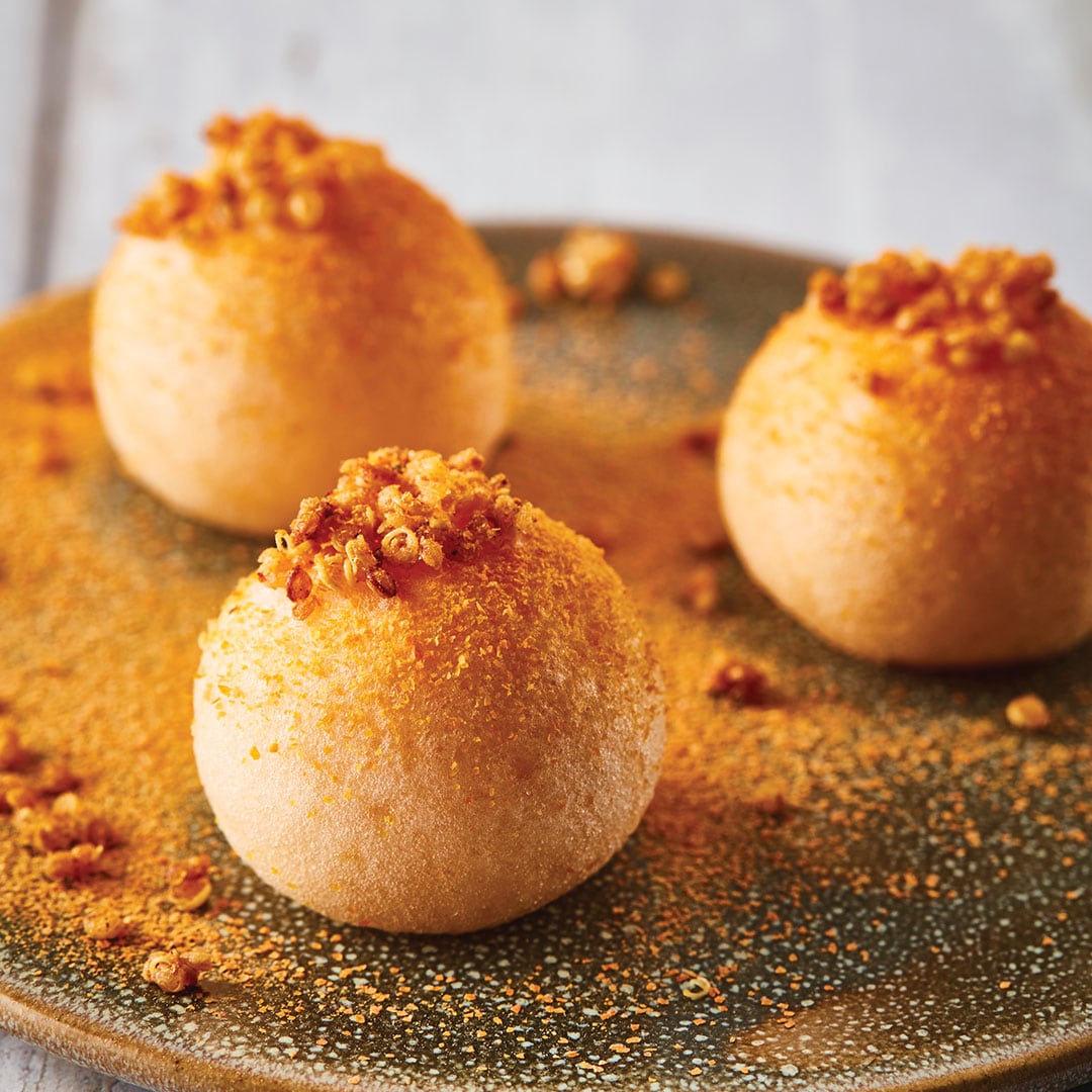 Geräucherte Orangen-Tomaten-Marshmallows